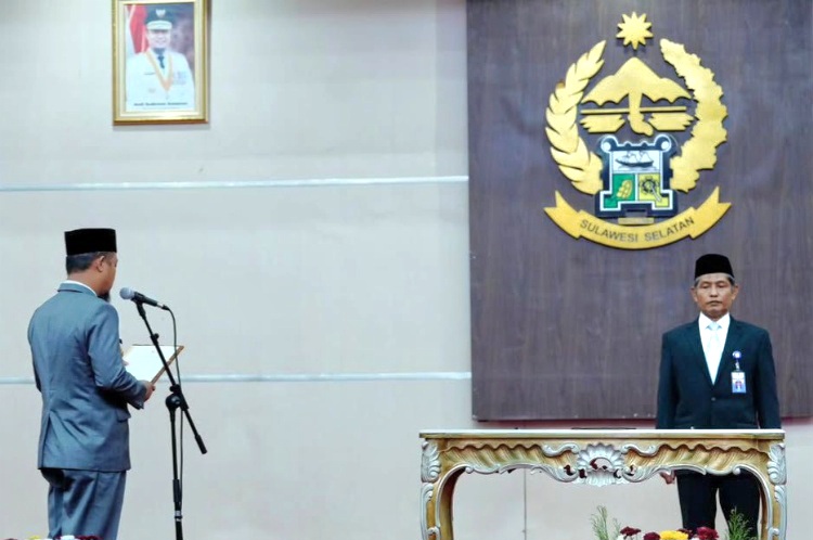 Gerbert Rasono Gubernur Sulsel Kukuhkan Rasono sebagai Kepala Perwakilan BPKP Sulsel ...