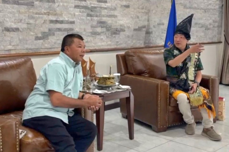Presiden IDN Los Angeles Kagum Budaya Kajang - Pluz.id